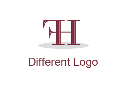 letter F attached to letter H