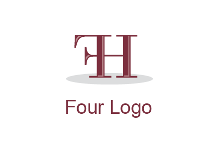 letter F attached to letter H