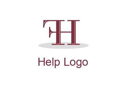 letter F attached to letter H