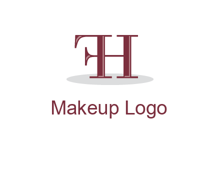 letter F attached to letter H
