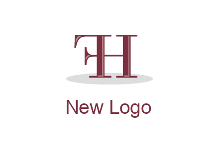 letter F attached to letter H