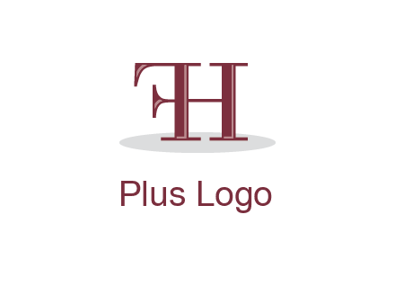 letter F attached to letter H