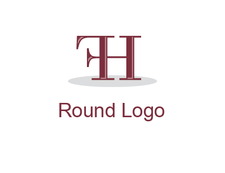 letter F attached to letter H