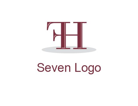 letter F attached to letter H