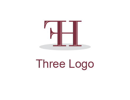 letter F attached to letter H