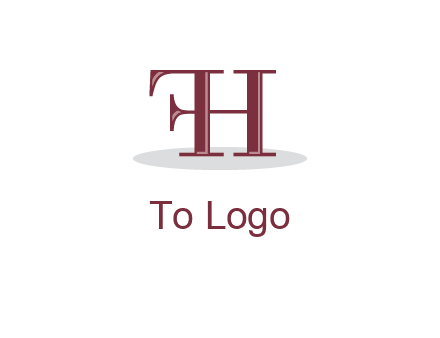 letter F attached to letter H