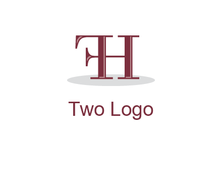 letter F attached to letter H