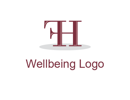 letter F attached to letter H