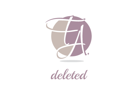 Letters FA are in a circle logo