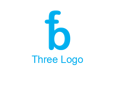 letter F forming letter B