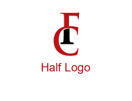 letter F and letter C joined together
