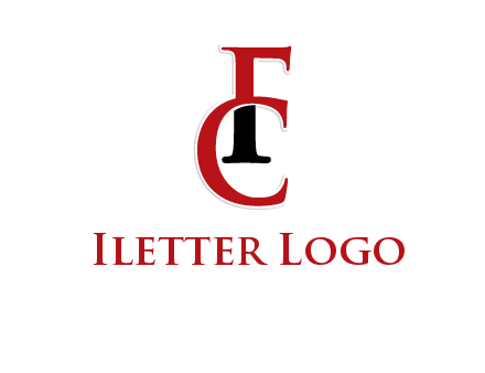 letter F and letter C joined together