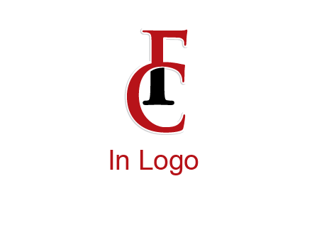 letter F and letter C joined together