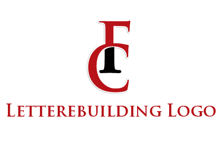 letter F and letter C joined together
