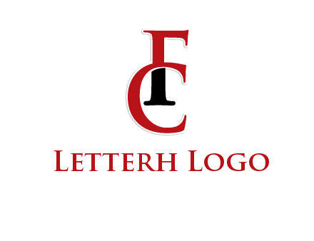 letter F and letter C joined together