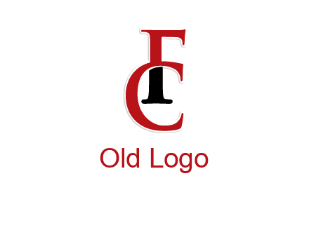letter F and letter C joined together