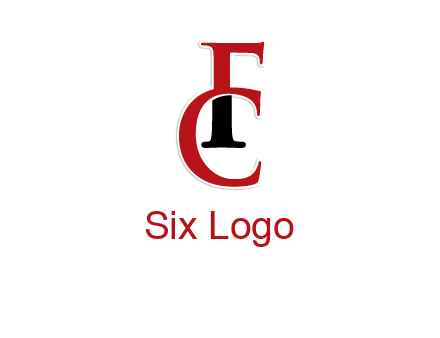 letter F and letter C joined together