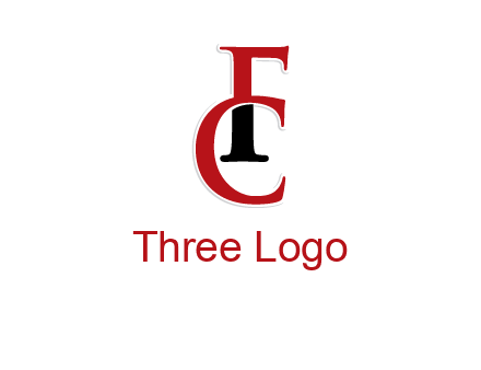 letter F and letter C joined together