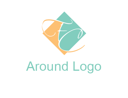 Letters FC are in a rhombus shape logo