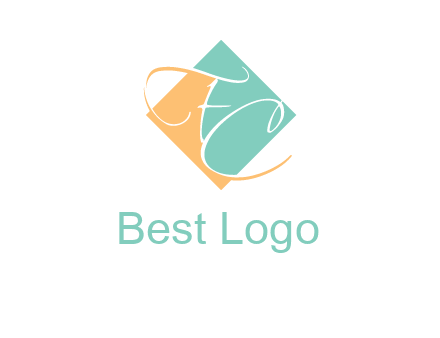 Letters FC are in a rhombus shape logo
