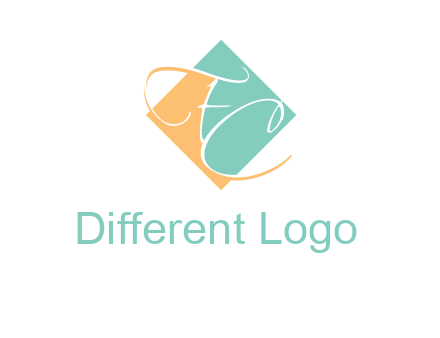 Letters FC are in a rhombus shape logo