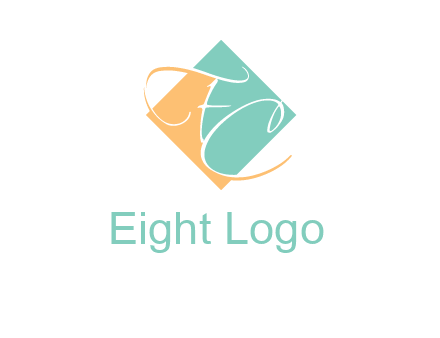 Letters FC are in a rhombus shape logo