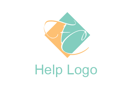 Letters FC are in a rhombus shape logo