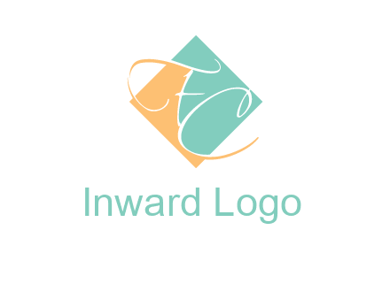 Letters FC are in a rhombus shape logo
