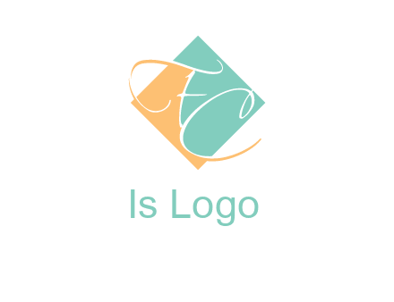 Letters FC are in a rhombus shape logo