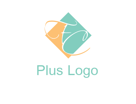 Letters FC are in a rhombus shape logo