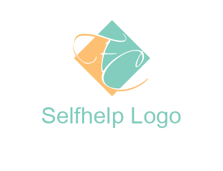 Letters FC are in a rhombus shape logo