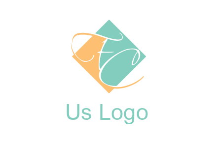 Letters FC are in a rhombus shape logo