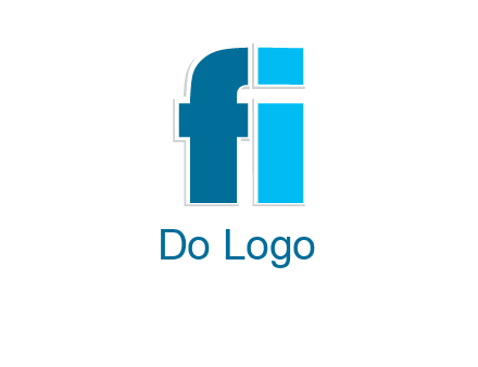 letter FI together