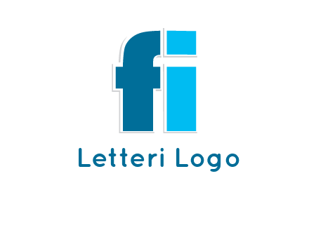 letter FI together