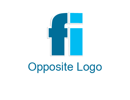letter FI together