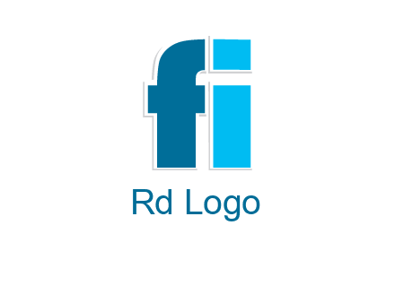 letter FI together