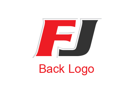 letter F and letter J together