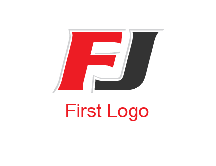 letter F and letter J together