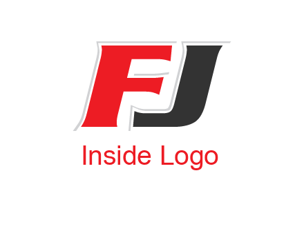 letter F and letter J together