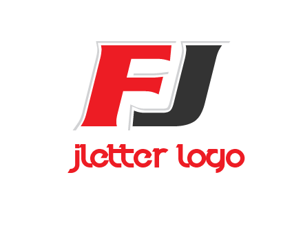 letter F and letter J together