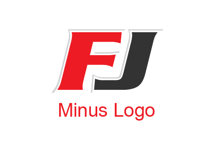 letter F and letter J together