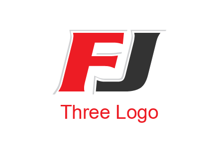 letter F and letter J together