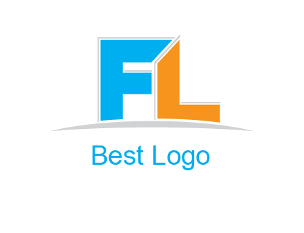 swoosh with letter FL 