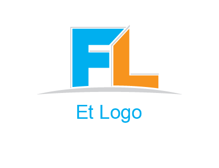 swoosh with letter FL 