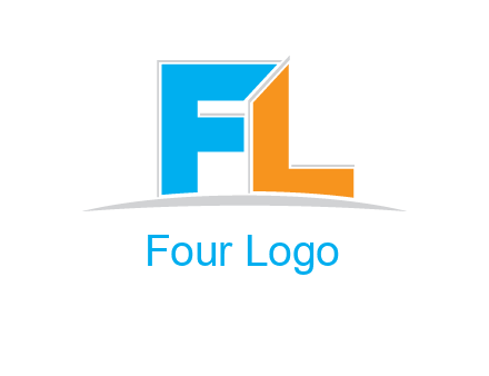 swoosh with letter FL 