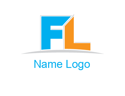 swoosh with letter FL 