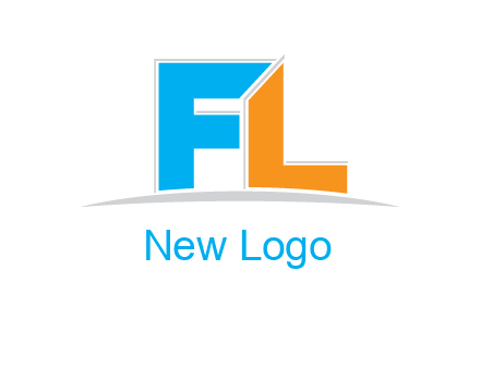 swoosh with letter FL 