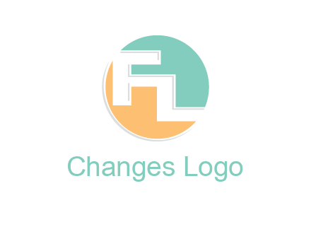 Letters FL are in a circle icon