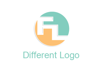 Letters FL are in a circle icon