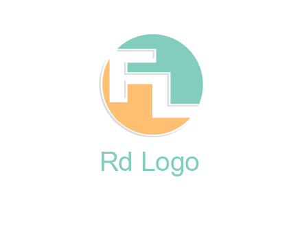 Letters FL are in a circle icon